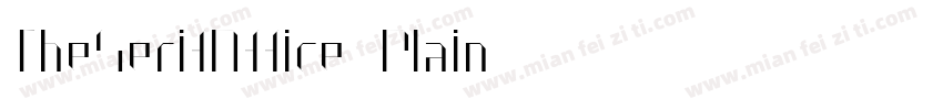 TheSerifOffice Plain字体转换